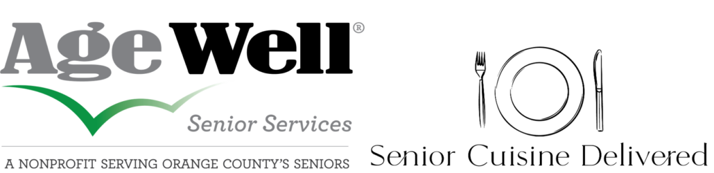 Senior Cuisine Delivered™ administered by Age Well Senior Services logo